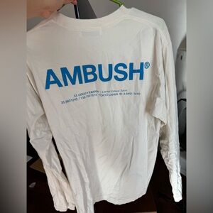 Ambush long -sleeved shirt